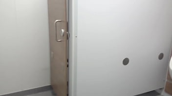 Preview 1 of Sunny Leone Ki Gand Ki Photos - Late Night Airfucking in an 24hr Store Toilet