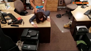Preview 4 of Dom Son - Busty amateur milf banged to earn money for husbands bail