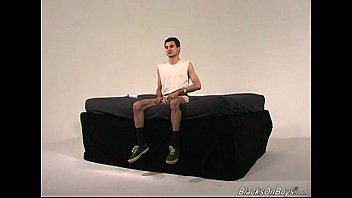 Preview 1 of Little Buttercup - Amateur dude gets fucked in the ass by a black guy