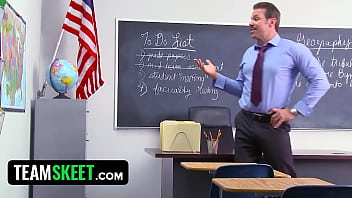 Preview 1 of Danny Leon Xnxx Philadelphia - Handsome Instructor Humps Naughty Girl