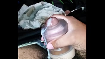 Preview 4 of Huge Tug Job Compilation - Cumming hard
