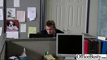 Preview 4 of Tube Masturbation Solo - Big Tits Girl (selena santana) Get Seduced And Banged In Office movie-28
