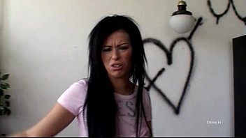 Preview 2 of Joyspotn - Hot brunette undressed and banged in a bathroom