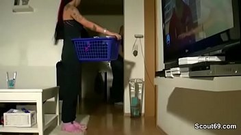 Preview 1 of Adult Only Party - German Sister Caught Him Snif her Panty and Seduce to Fuck