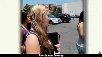 Preview 2 of Hot Daughter Fuck Daughter - These horny amateurs know that money talks 2