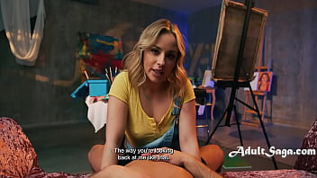Preview 1 of Real Co - Artist Gets Her Muse Hard - Anna Claire Clouds