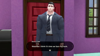 Preview 1 of Woodman Mia Magma Carstingporn - Danny Phantom Fucks His Mom - Sims 4