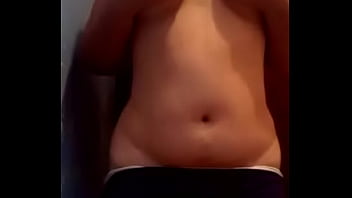 Preview 3 of She Makes Guy Cum Toy - Chica Caliente se desviste