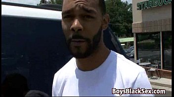 Preview 1 of Anrin Suzuki - BlacksOnBoys -Gay Interracial Bareback Fuck Scene 12