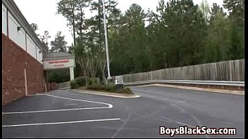 Preview 2 of Me Deelishis - BlacksOnBoys -Gay Interracial Bareback Fuck Scene 04