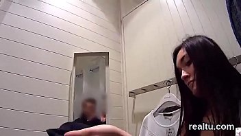 Preview 4 of Oil Sex Karina - Luscious czech teen gets seduced in the mall and banged in pov