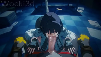Preview 1 of Porn 3d Xxx Crazy World - Jane Doe&#039_s Sloppy Blowjob