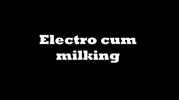Preview 1 of Preggo Puke - Electro cum milking