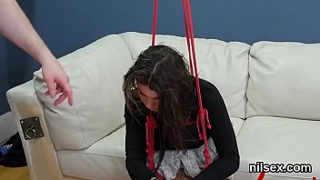 Preview 2 of Innocent Teen Squirt - Wacky cutie is brought in anus madhouse for painful therapy