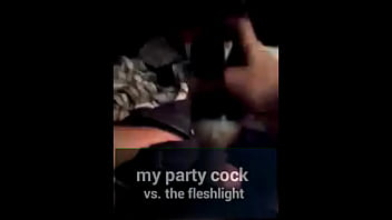 Preview 1 of Shower Swiming - My ParTy Cock vs. The Fleshlight