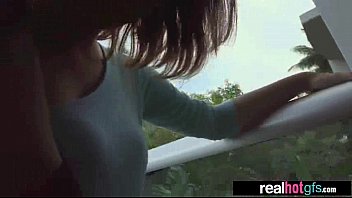 Preview 3 of Jumpsuid - Teen Real Hot GF (mia scarlett) On Cam In Hard Sex Action movie-23