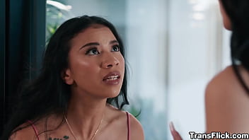 Preview 1 of Gloria Xxx - Ameena Green and Zariah Aura decide to stop faking doing their sensual photos and revel in the real deal instead