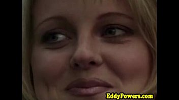 Preview 2 of 10 Sex Girls - Retro babe cocksucking in trio while jerking