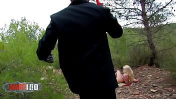 Preview 2 of India Husband Sex - Two hot sluts fucked in the wood,  in a crazy indiana jones and james bond parody