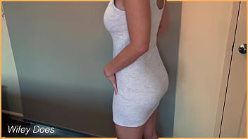 Preview 1 of Myhotkiss Com Nick Lolylina - Wife gets cum on her tits