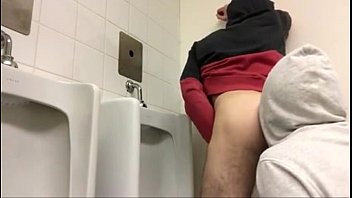 Preview 2 of Brixton Swingers - 2 guys fuck in public toilets