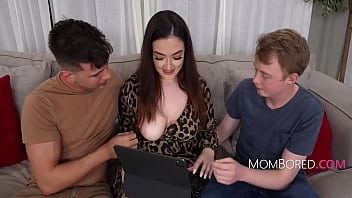 Preview 3 of One Minute Porn - MILF Does Everything TO Keep Her Stepsons Close.. Even Fuck Them