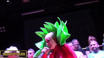 Preview 4 of Xxx Big Tits At Atenntens - Hot porstars presentation on stage