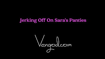 Preview 4 of Donna Bel - Jerking Off On Sara&#039_s Panties