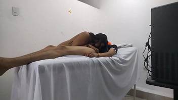 Preview 4 of Ponro Javsubhd - CHANGE OF PLANS!! DOCTOR WAS GOING TO GIVE MASSAGE TO FEMALE PATIENT,  BUT THE PATIENT TURNED OUT TO BE A WHORE AND QUICKLY SET HIM UP