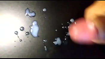 Preview 4 of Thick White Bubble Butt Hammered - Big cock cums on the black table