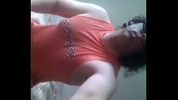 Preview 1 of Masturbate Outside Solo Dildo - cd show her ass and suck banana