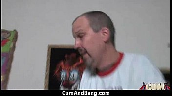 Preview 2 of 24 Carat Classic Porn 1989 - horny ebony bukkake gangbang 13