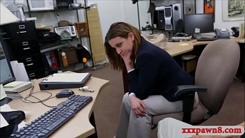 Preview 1 of Cum Inside Me Porn - Busty brunette woman railed deep by pervert pawn guy