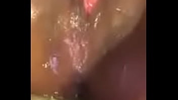 Preview 3 of Incesto Peruanas - Ebony girlfriend Plays with her Pussy while I&#039_m away