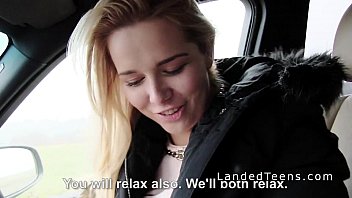 Preview 3 of Rad Tuob - Stranded teen cuttie fucks stranger pov in public