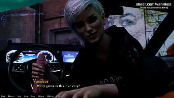 Preview 1 of Shie Is On Top - Being a DIK [Episode 10] | Blue Hair Tattoed Teen Zoey With A Perfect Body Has A Foursome With Some Guests From A Parallel World And Hot Anal Sex In A Car | Part #74