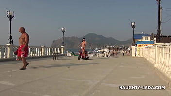 Preview 4 of Buss X - Naked ride. Public nudity