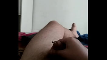 Preview 1 of Asain Teen Creampi - Rikki cock ring / Anneau au petit p&eacute_nis mauve
