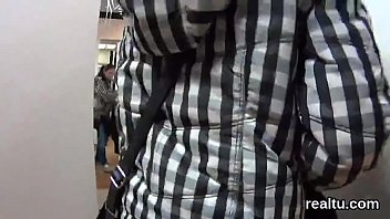 Preview 4 of Mistress Samantha Paris - Ravishing czech cutie was seduced in the mall and poked in pov