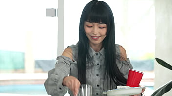 Preview 1 of Fuck Hd Fullvideo - Asian Hottie Marica Hase Enjoys A DP Threesome For Her Birthday GP3037