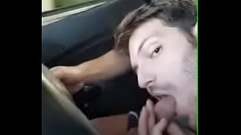 Preview 3 of Single Frau Sucht - car blowjob