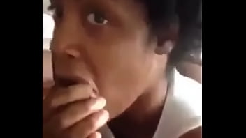 Preview 3 of Shamell Girl - Black hoe sucks dick to fuck with a n.