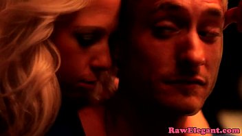 Preview 1 of Eyes Blowjob - Gorgeous eurobabe plowed in butt by black guy