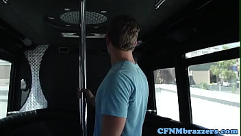 Preview 1 of Xxxsaxbangl - Cfnm babes fuck bloke on partybus