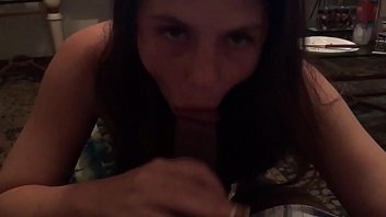 Preview 1 of Xxnn Chechi - White chick in dick sucking training