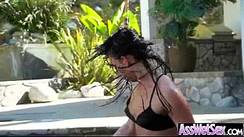 Preview 3 of Carolina Abril Unleashed - (jennifer jodi) Curvy Oiled Butt Girl Enjoy On Cam Anal Sex video-15