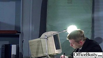 Preview 2 of Worh Oil - (julia ann) Slut Big Tits Office Girl Like Sex Action video-20
