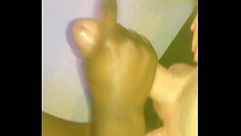 Preview 4 of Kalindra Chan Massage Shot - Black ebony teen giving interracial handjob