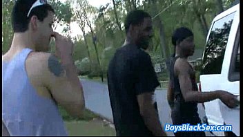 Preview 3 of Father Forced His Daughter F - Blacks On Boys -Nasty Interracial Gay Hardcore Fucking 19