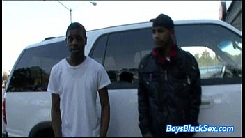 Preview 1 of Madar With Son - Blacks On Boys -Nasty Interracial Gay Hardcore Fucking 22